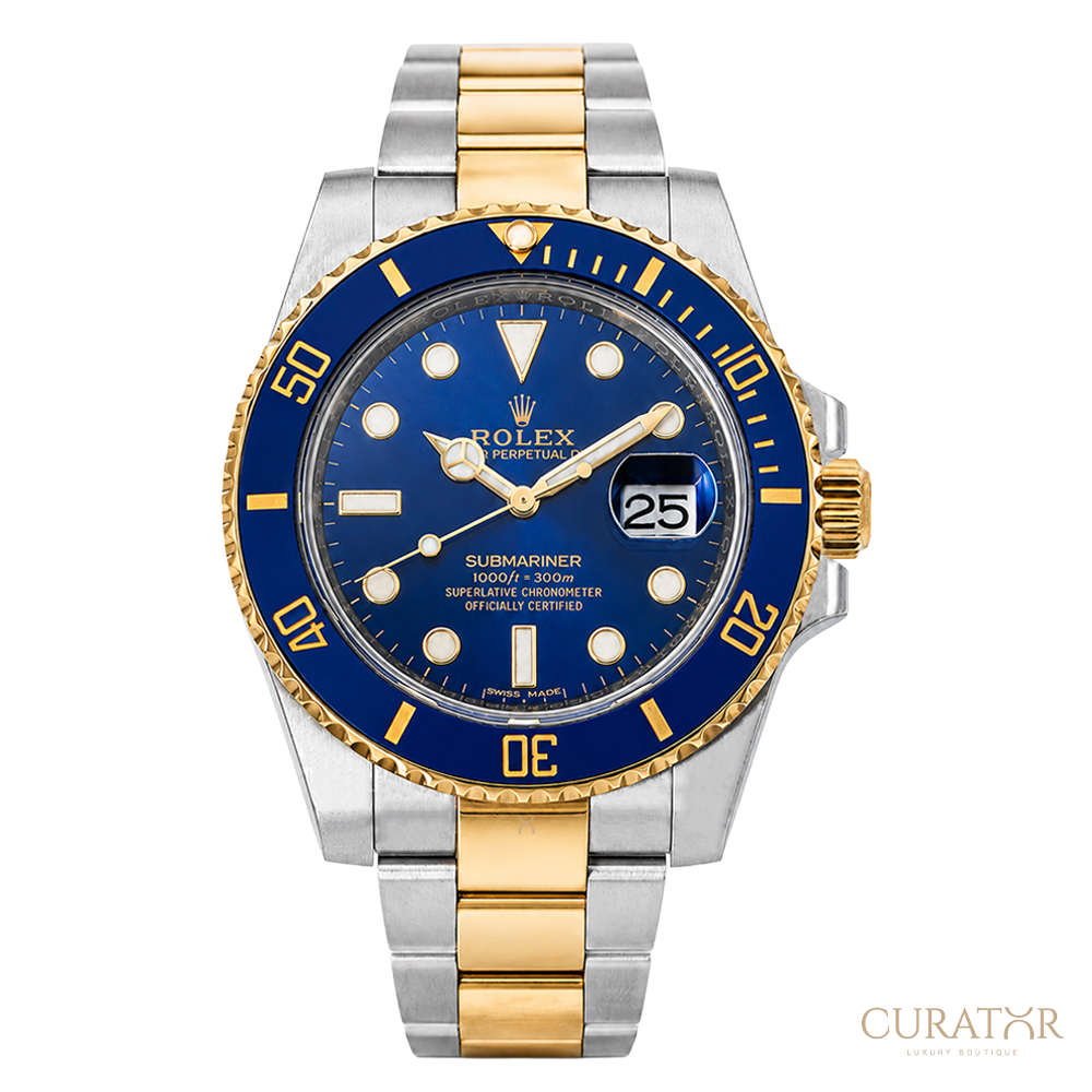 Rolex Submariner Date Yellow Rolesor "Bluesy"