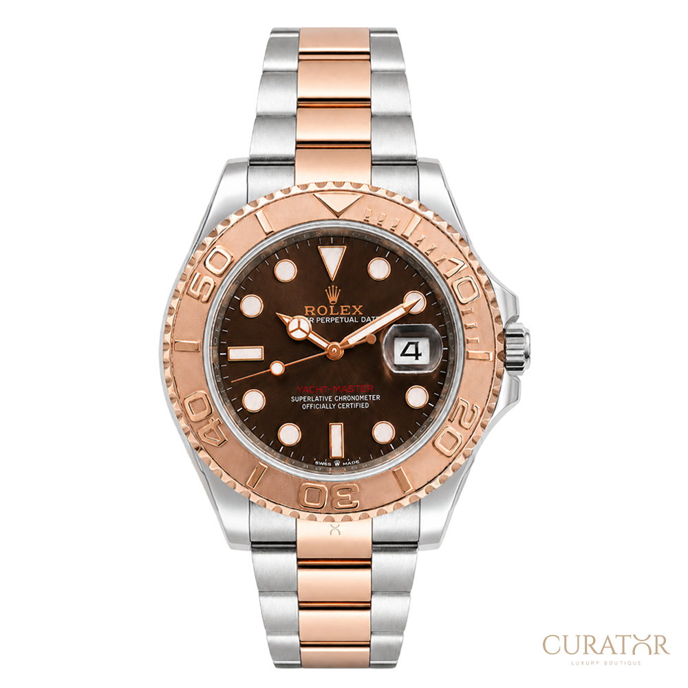 Rolex Yacht-Master 40 Chocolate Dial Everose Rolesor Oyster