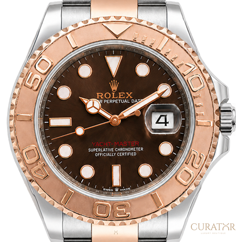 Rolex Yacht-Master 40 Chocolate Dial Everose Rolesor Oyster