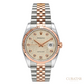 Rolex Datejust 36 Everose Rolesor Champagne Jubilee Dial Diamond Markers Watch