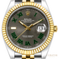 Rolex Datejust 41 Wimbledon Jubilee Gold Steel