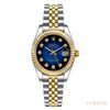 Rolex Lady Datejust Blue Diamond Dial Jubilee